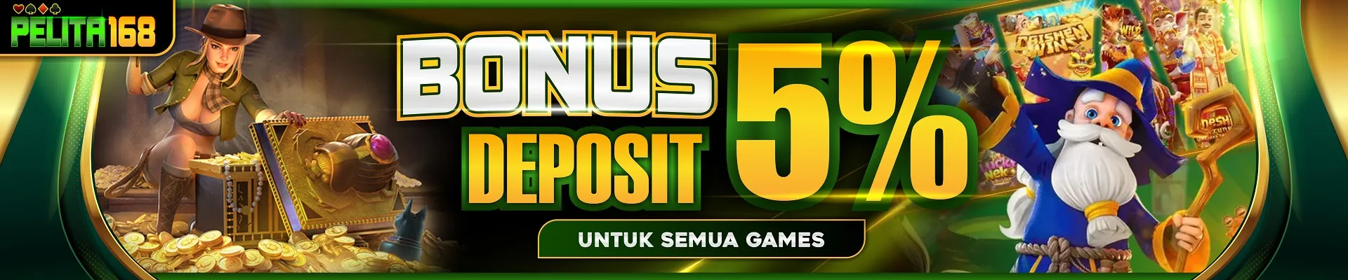 BONUS DEPOSIT HARIAN 5%